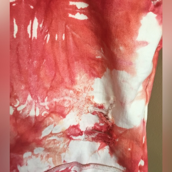 Upcycled tie dye shorts - Picture 3 of 6